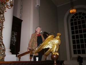 Diane Ravitch at Memorial Church