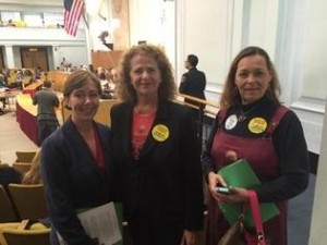 From left: Julie Hackett, Carol Doherty and Nancy Everidge